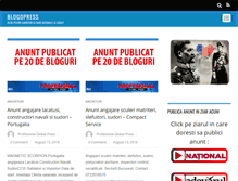 Tablet Screenshot of blogopress.info